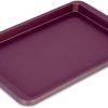 9x13in Nonstick Aluminized Steel Baking Sheet, Beetroot