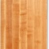 Series Rectangular Wooden Maple Cutting Board 18”x12” – 1.25” Thick, 8-lb Reversible Butcher Block with Eased Corners, Edge-Grain & Finger Grips – Made in the USA