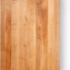 Series Rectangular Wooden Maple Cutting Board 24”x18” – 2.25” Thick, 30-lb Reversible Butcher Block with Edge-Grain & Finger Grips – Made in the USA